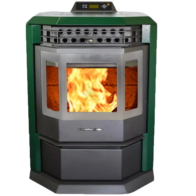 ComfortBilt Pellet Stoves 2 800 Sq Ft Direct Vent Pellets Stove Wayfair